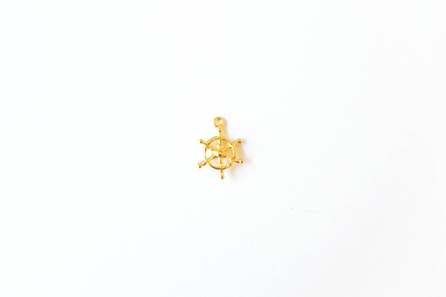 Ship Wheel Charm | Nautical Jewelry Pendant | Sailor Boat Wheel Charm | Ocean Beach Charm for Bracelets, Necklaces & EarringsShip Wheel Charm | Nautical Jewelry Pendant | Sailor Boat Wheel Charm | Ocean Beach Charm for Bracelets, Necklaces & Earrings