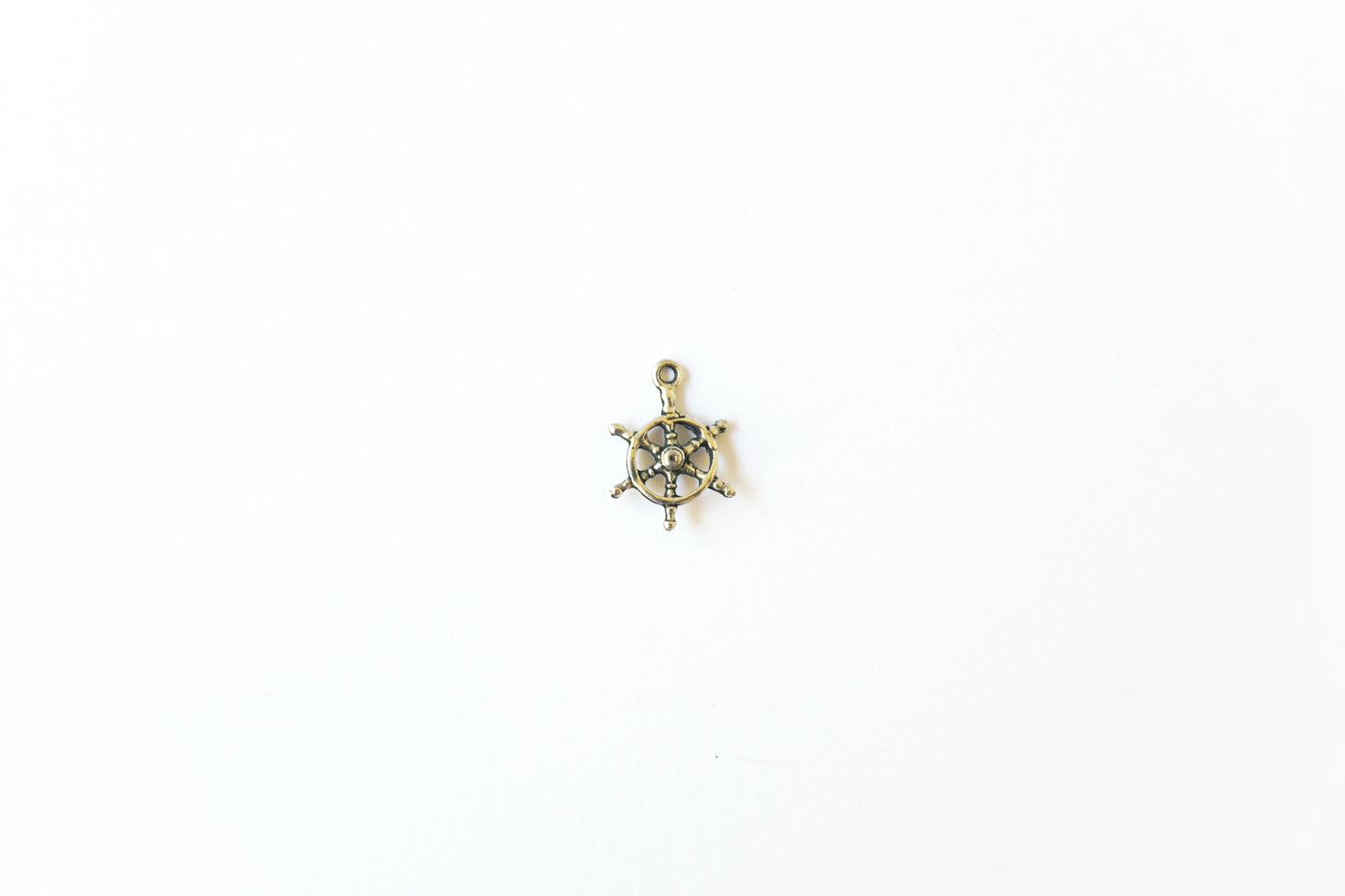 Ship Wheel Charm | Nautical Jewelry Pendant | Sailor Boat Wheel Charm | Ocean Beach Charm for Bracelets, Necklaces & EarringsShip Wheel Charm | Nautical Jewelry Pendant | Sailor Boat Wheel Charm | Ocean Beach Charm for Bracelets, Necklaces & Earrings