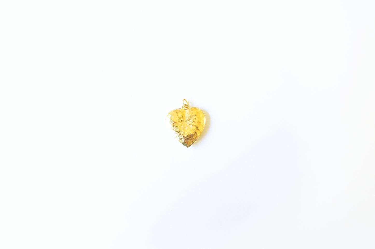 Hammered Heart Charm – Britannium Jewelry Making Pendant | Silver or Gold Finish | Rustic Heart Connector for Earrings, Necklaces & Bracelets