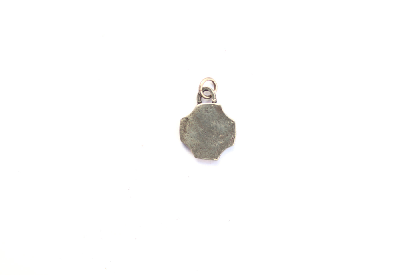 Rabbit Profile Charm in Mixed Metal Britannium