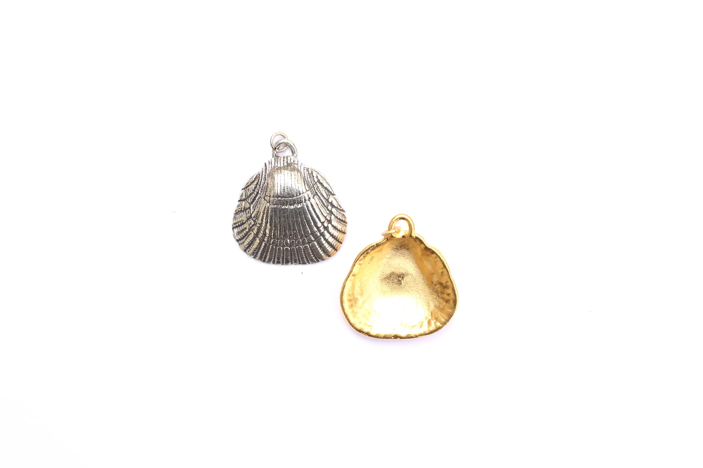 Shell Pendant in Britannium - Coastal Elegance in Every Detail