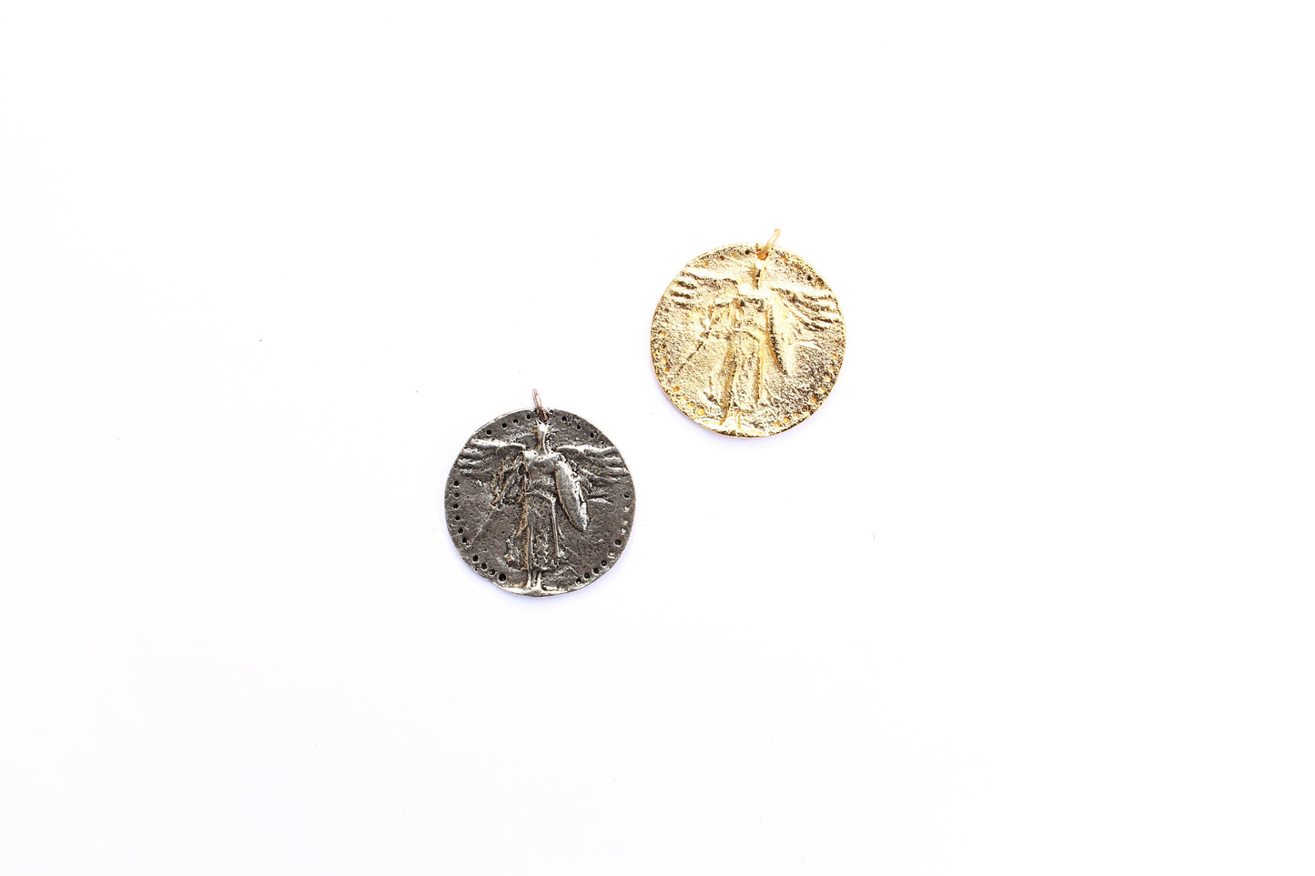 St. Michael Pendant in Britannium - Large – Guardian of Strength and Courage