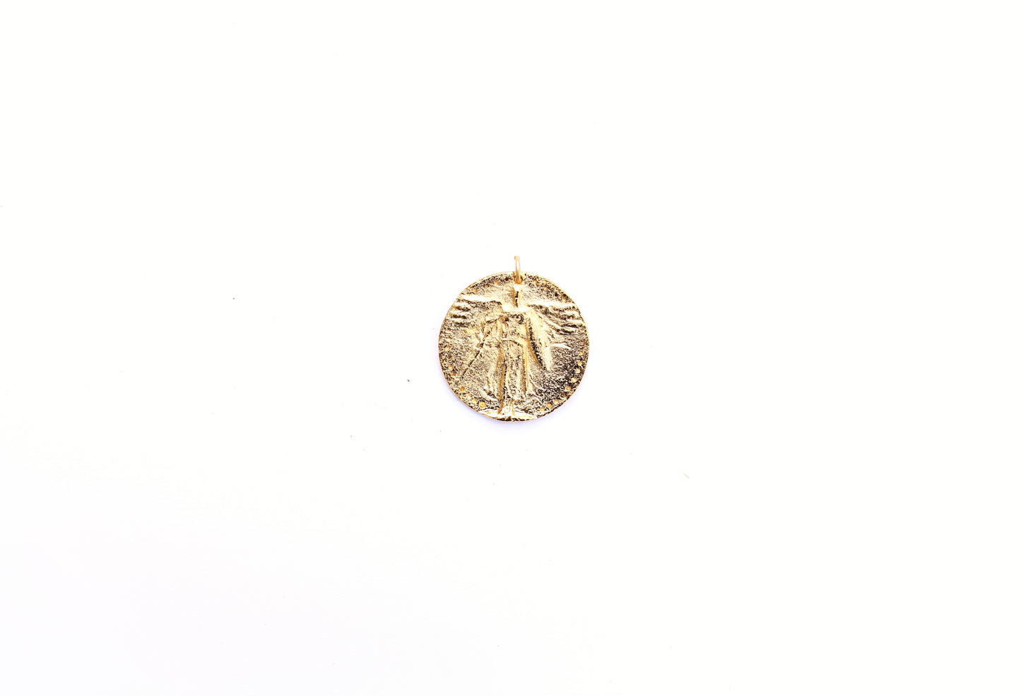 St. Michael Pendant in Britannium - Large – Guardian of Strength and Courage