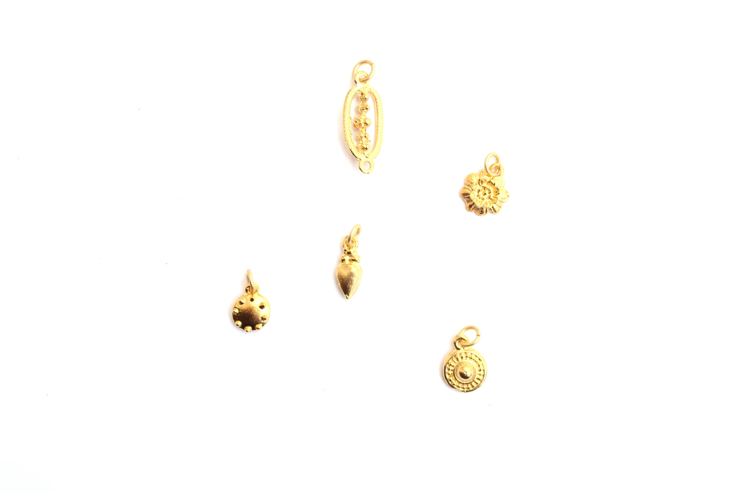 Tiny Ornate Teardrop in Britannium – The Mini Collection