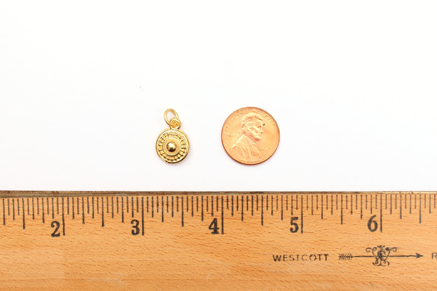 Tiny Madonna Charm in Britannium – The Mini Collection