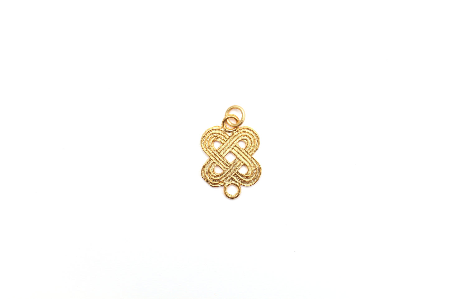 Square Knot Connector in Britannium – Timeless Elegance in Every Link