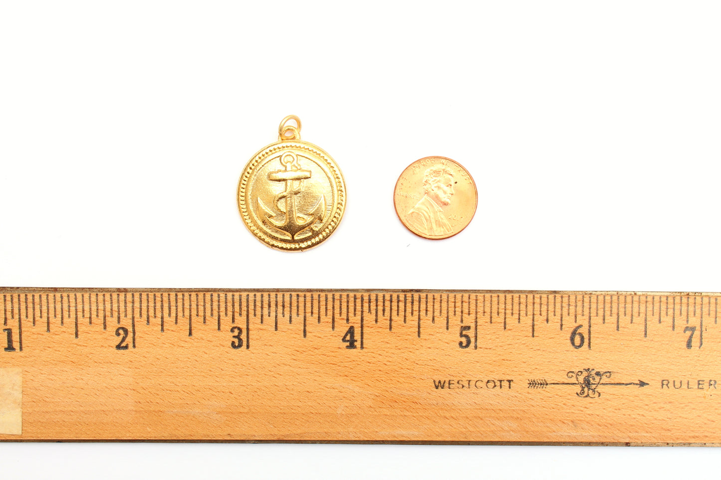 Ship Anchor Pendant in Britannium – Nautical Heritage with Braided Elegance