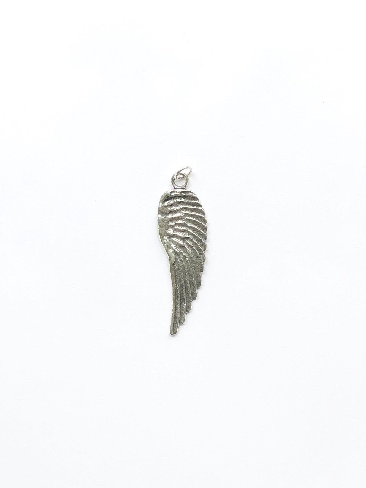 Wing Charm, Gold Wing, Silver Wing, Bird Wing, Wing Pendant, Jewelry Design, Wing Necklace, Pewter Wing, Angel Pendant