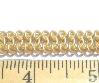 Brass Chain, Plated Brass Chain, Silver Chain, Gold Chain, Chainmail, Bulk Chain, Steampunk Chain, Wholesale, Jewelry Design, Jewelry Supply
