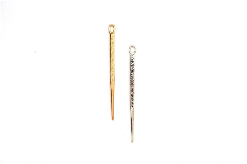Minimalist Sterling Spike Pendant, Dagger Pendant, Stick Pendant, Spike Jewelry, Drop Pendant, Minimalist Jewelry, Minimalist Pendant, Gold