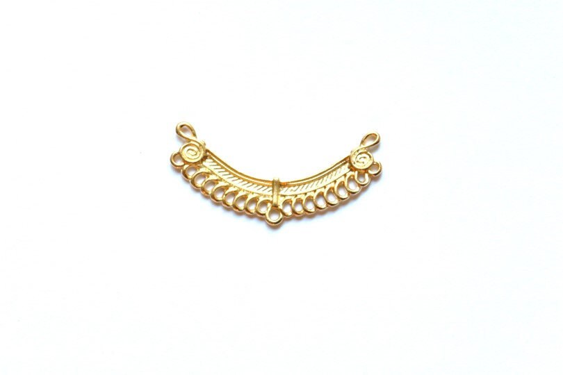Gold Necklace Connector, Divider Bar, Necklace Connector, Gold Pendant, Silver Pendant, Statement Necklace, Jewelry Making, Jewelry Finding