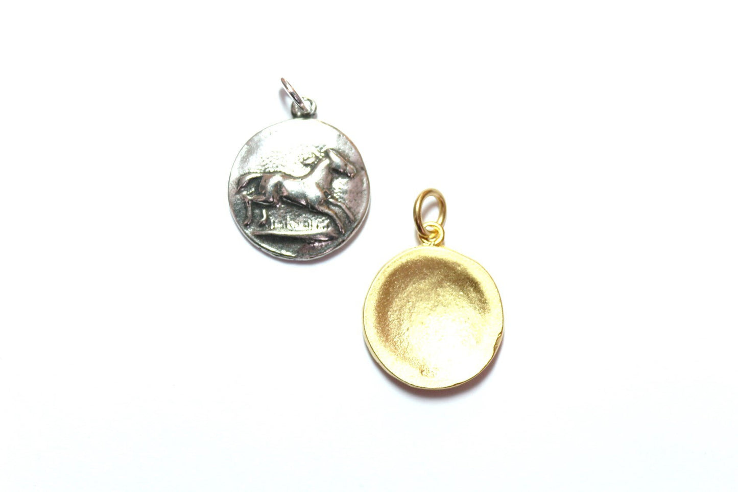 Gold Horse Charm, Equestrian Jewelry, Equestrian Charm, Horse Pendant, Charm Bracelet, Britannium, Horse Jewelry, Equestrian, Gold Horse