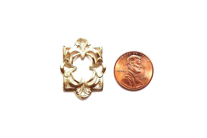 Gold Connector Component, Multi Strand, Divider Bar, Jewelry Making, Jewelry Supply, End Bar, Vintage, Pewter Component, Jewelry Finding