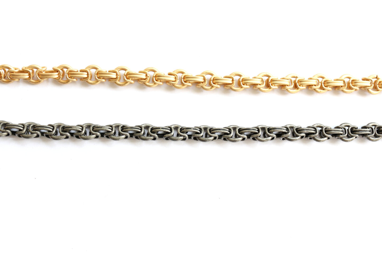 Byzantine Style Brass Chain, Plated Brass Chain, Bulk Chain, Wholesale Supply, Jewelry Finding, Jewelry Making,Heavy Chain,Chain by the Foot