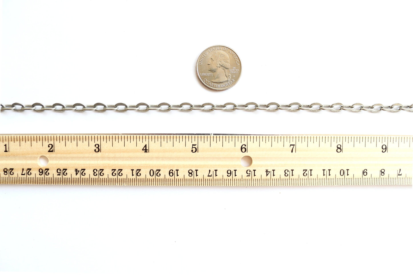 Oval Link Chain, Bulk Chain, Gold Chain, Silver Chain, Wholesale Chain, Chain by the Foot, Jewelry Design, Jewelry Making