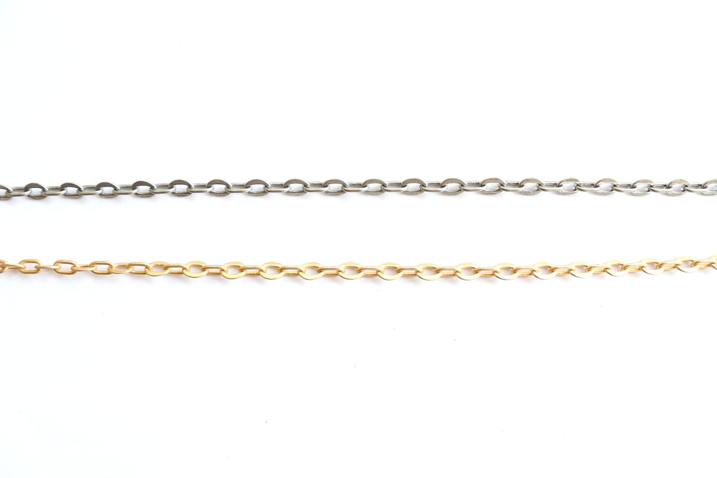 Oval Link Chain, Bulk Chain, Gold Chain, Silver Chain, Wholesale Chain, Chain by the Foot, Jewelry Design, Jewelry Making