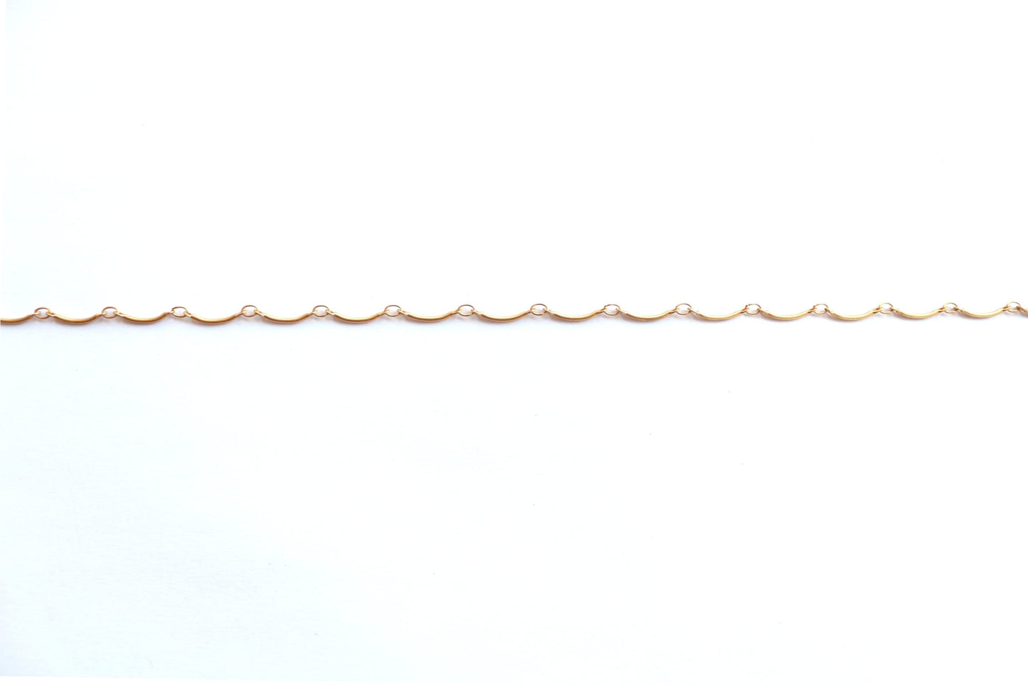 Scalloped Bar Chain, Bulk Chain, Wholesale Chain, Delicate Chain, Link Chain, Silver Chain, Necklace Chain, Gold Chain, Jewelry Finding