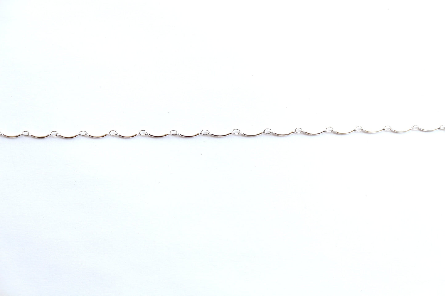 Scalloped Bar Chain, Bulk Chain, Wholesale Chain, Delicate Chain, Link Chain, Silver Chain, Necklace Chain, Gold Chain, Jewelry Finding