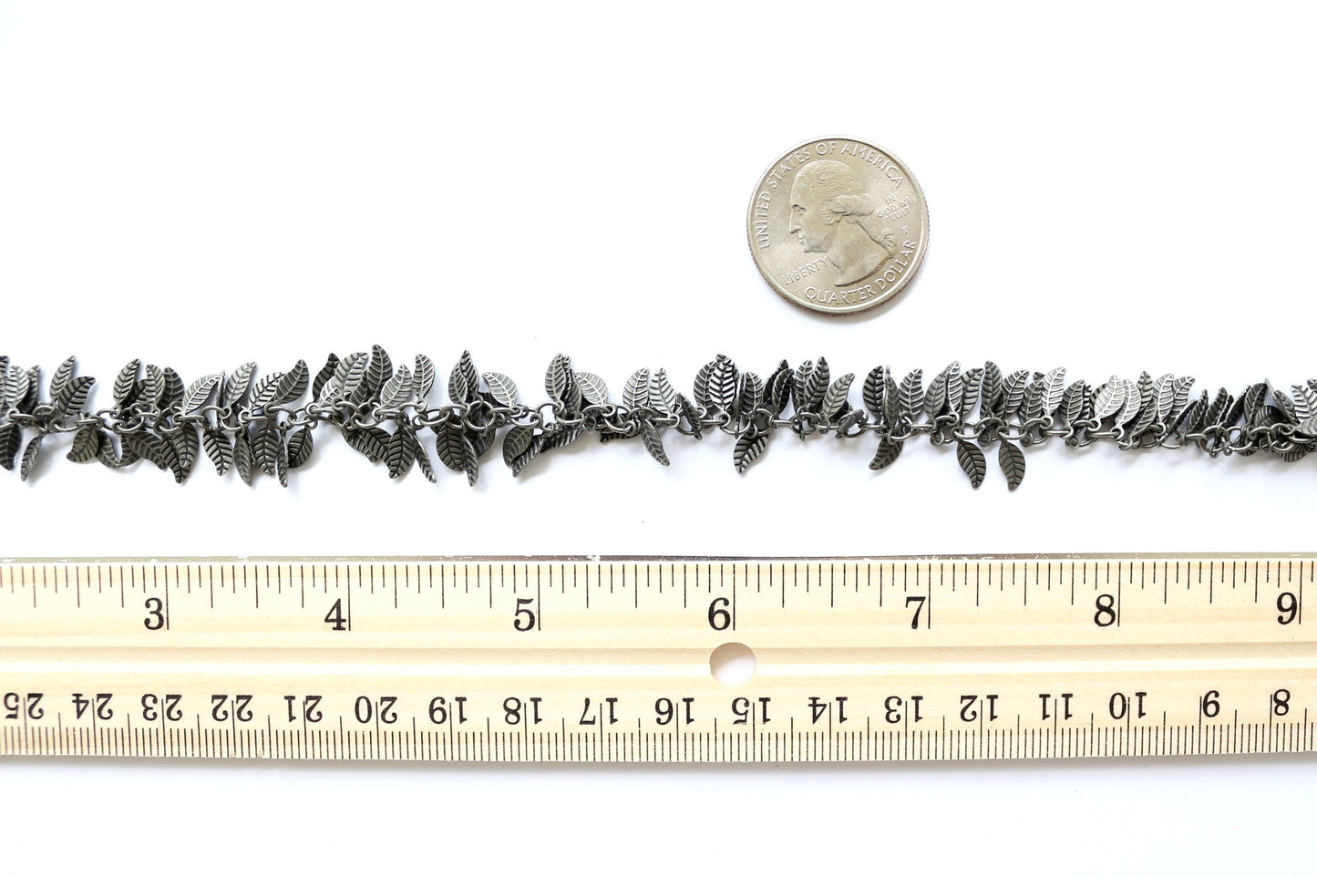 Statement Leaf Chain, Wholesale Chain, Chain by the Foot, Bulk Chain, Jewelry Supply, Leaf Jewelry, Leaf Necklace, Nature Chain, Findings