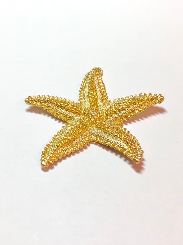 Starfish Pendant, Statement Pendant, Ocean Jewelry, Beach Jewelry, Large Pendant, Gold Pendant, Silver Pendant