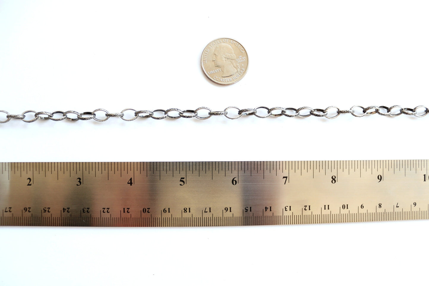 Celtic Chain, Oval Link Chain, Gold Chain, Silver Chain, Jewelry Design, Bulk Chain, Chain by the Foot, Wholesale Chain
