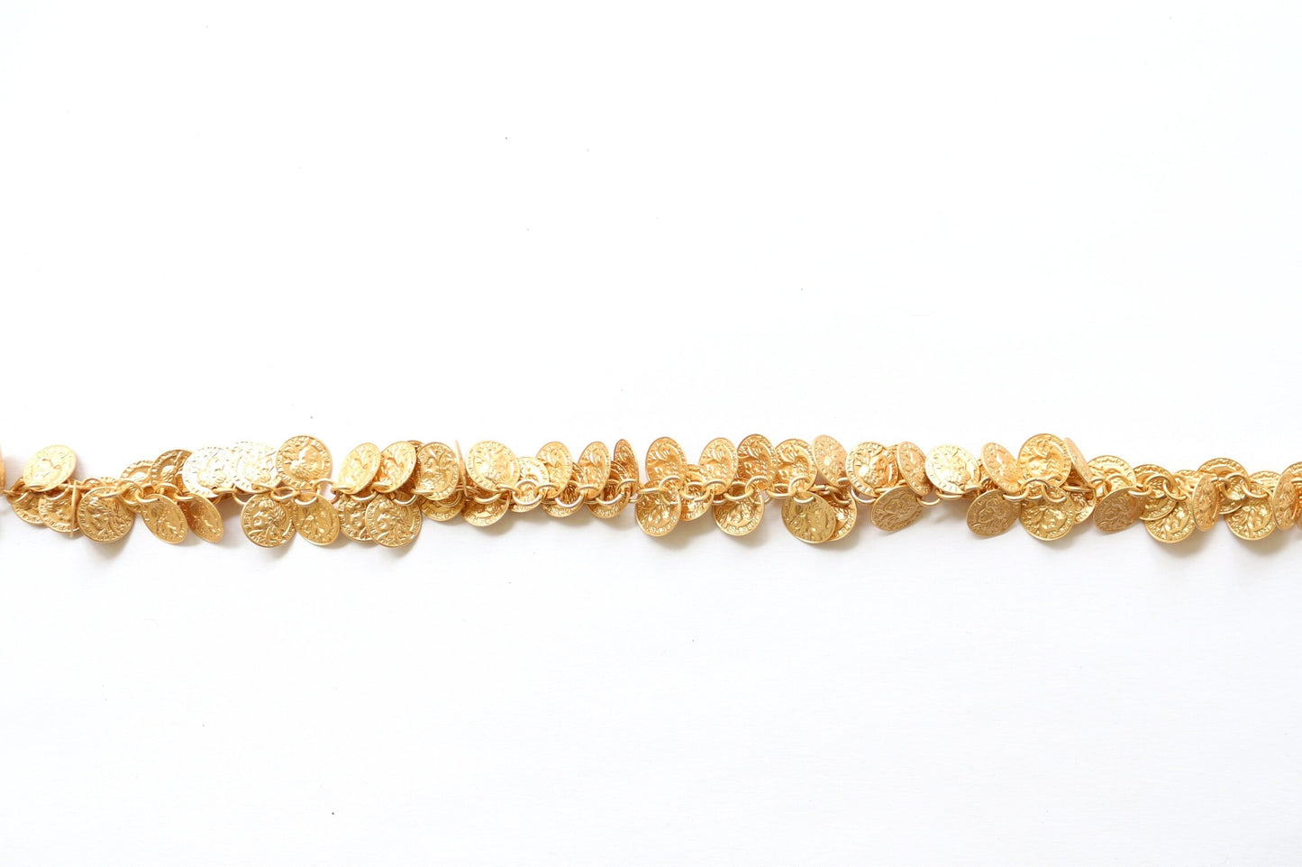 Statement Coin Chain, Wholesale Chain, Chain by the Foot, Bulk Chain, Jewelry Supply, Dangle Chain, Coin Necklace, Coin Jewelry, Findings