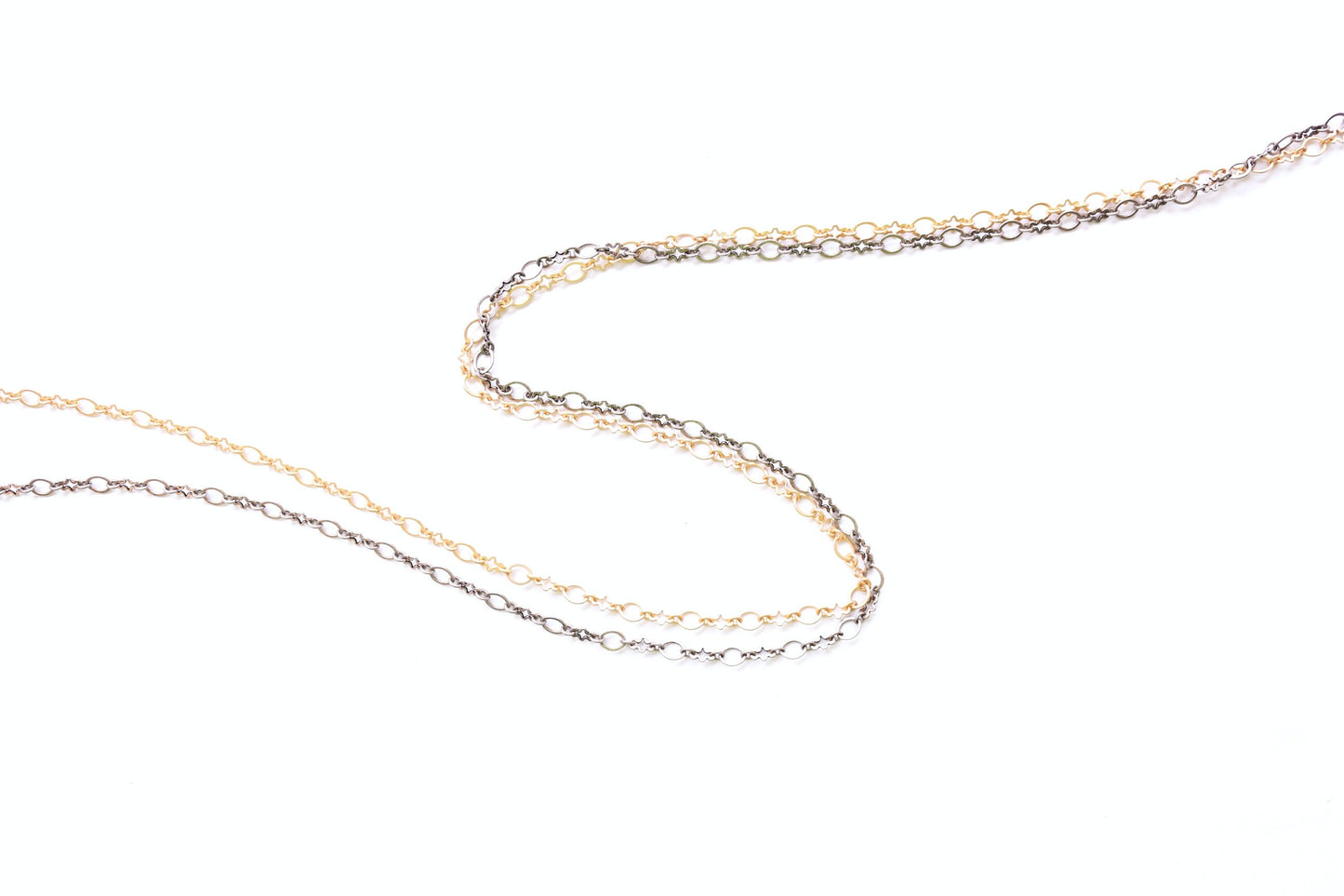 Squoval Starburst Chain, Jewelry Making, Link Chain, Wholesale Chain, Bulk Chain,Jewelry Finding, Jewelry Making, Extender Chain, Loop Chain
