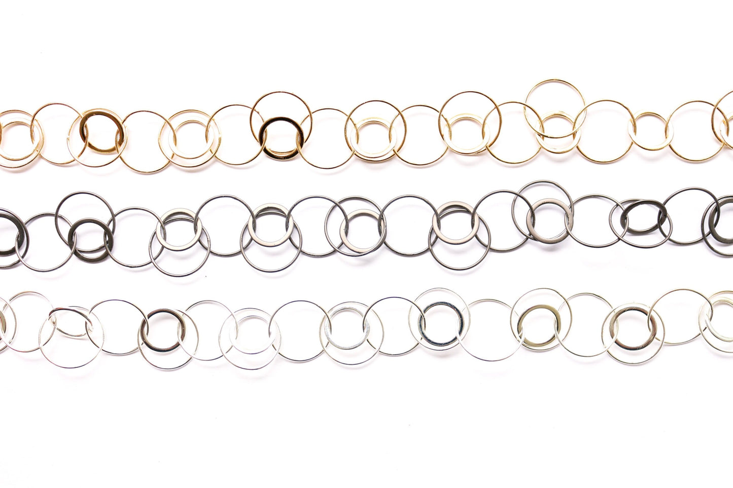 Wholesale Ring Chain, Brass Chain, Chain by the Foot, Jewelry Supply, Jewelry Finding, Necklace Chain, Loopy Chain, Loop Chain