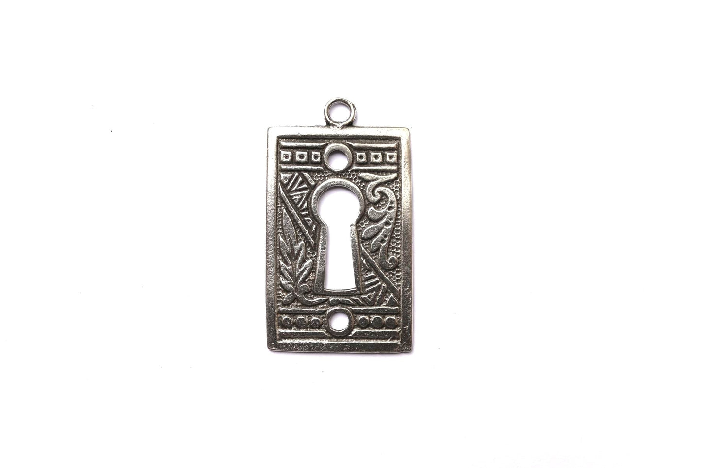Lock and Key Pendant, Lock Charm, Lock Jewelry, Steampunk Charm, Gold Lock, Gold Pendant, Steampunk Jewelry, Keyhole Charm, Lock Pendant