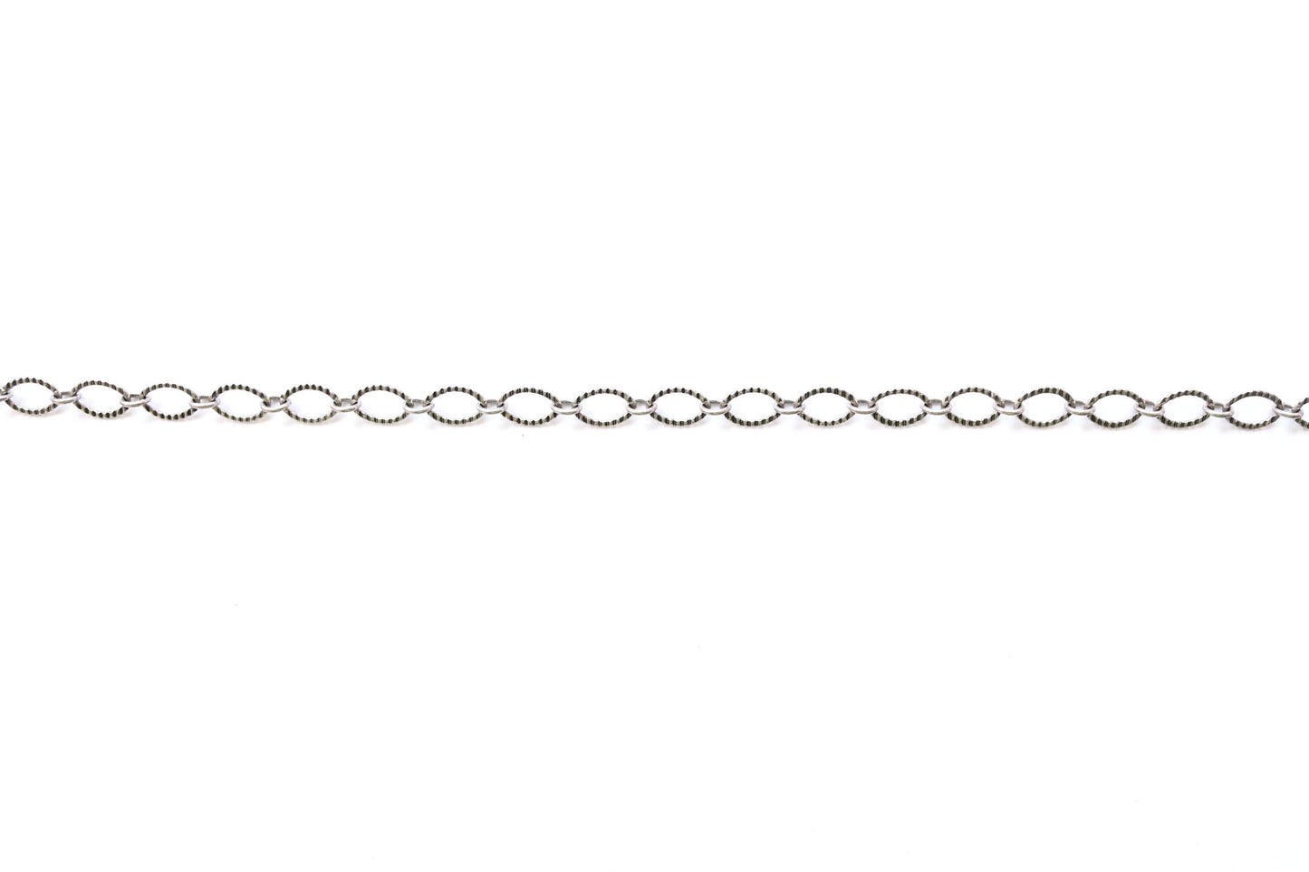 Etched Oval, Bulk Jewelry Making Corrugated Link Chain, Wholesale Chain, Bulk Chain, Jewelry Finding, Jewelry Making, Oval Link Chain