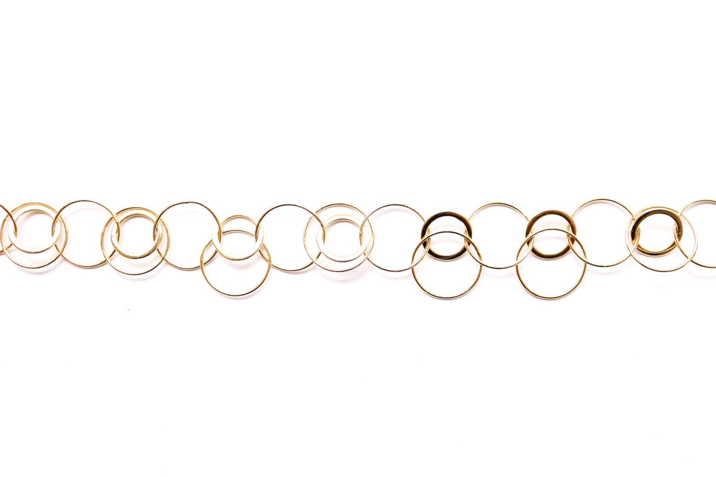 Wholesale Ring Chain, Brass Chain, Chain by the Foot, Jewelry Supply, Jewelry Finding, Necklace Chain, Loopy Chain, Loop Chain