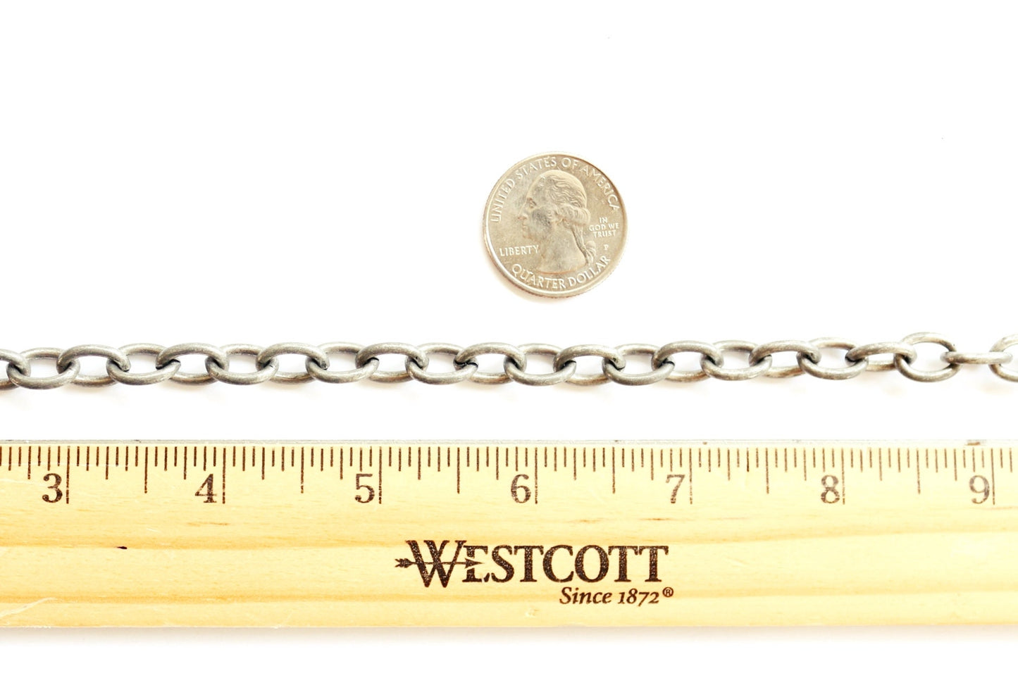 Heavy Link Brass Chain, Link Chain, Wholesale Chain, Oval Chain, Jewelry Design, Jewelry Supply, Chain by the Foot, Bulk Chain
