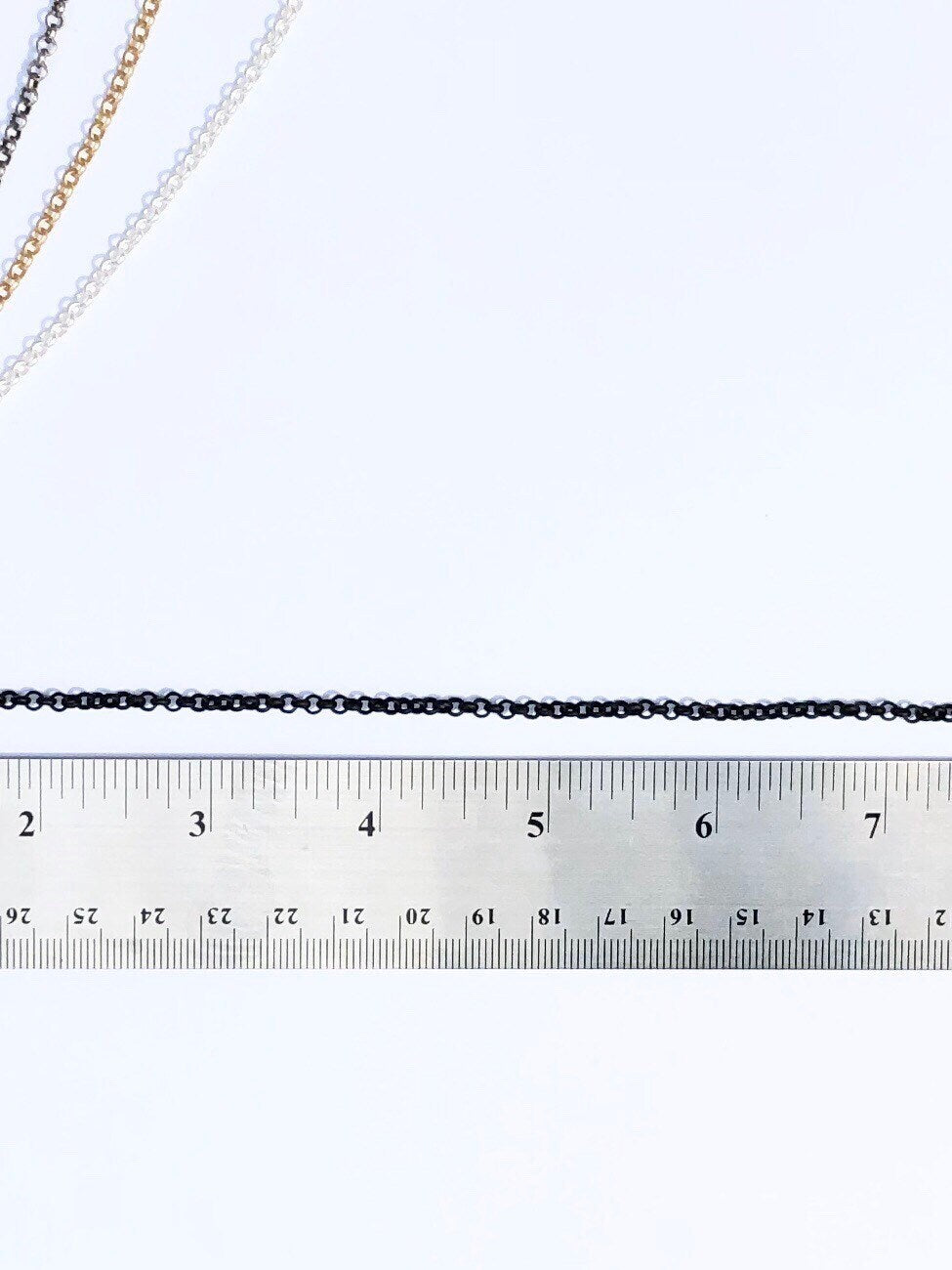 Jewelry Making Chain, Wholesale Chain, Bulk Chain, Jewelry Finding, Jewelry Making, Rolo Chain, Small Rolo Chain, Gold Chain, Silver Chain