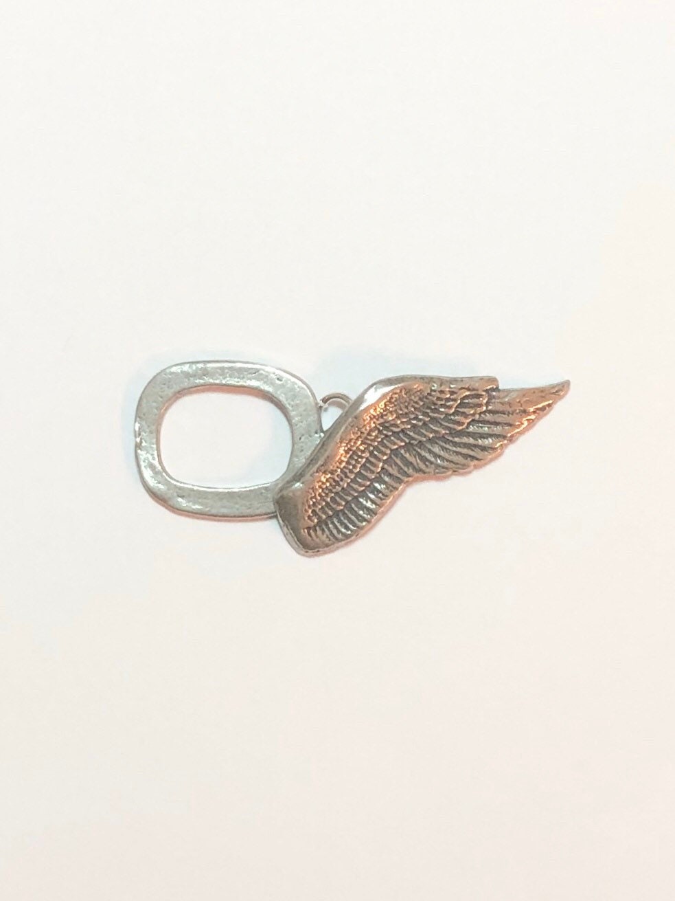 Angel Wing Toggle, Gold Toggle, Gold Clasp, Large Toggle, Statement Clasp, Gold Angel Toggle