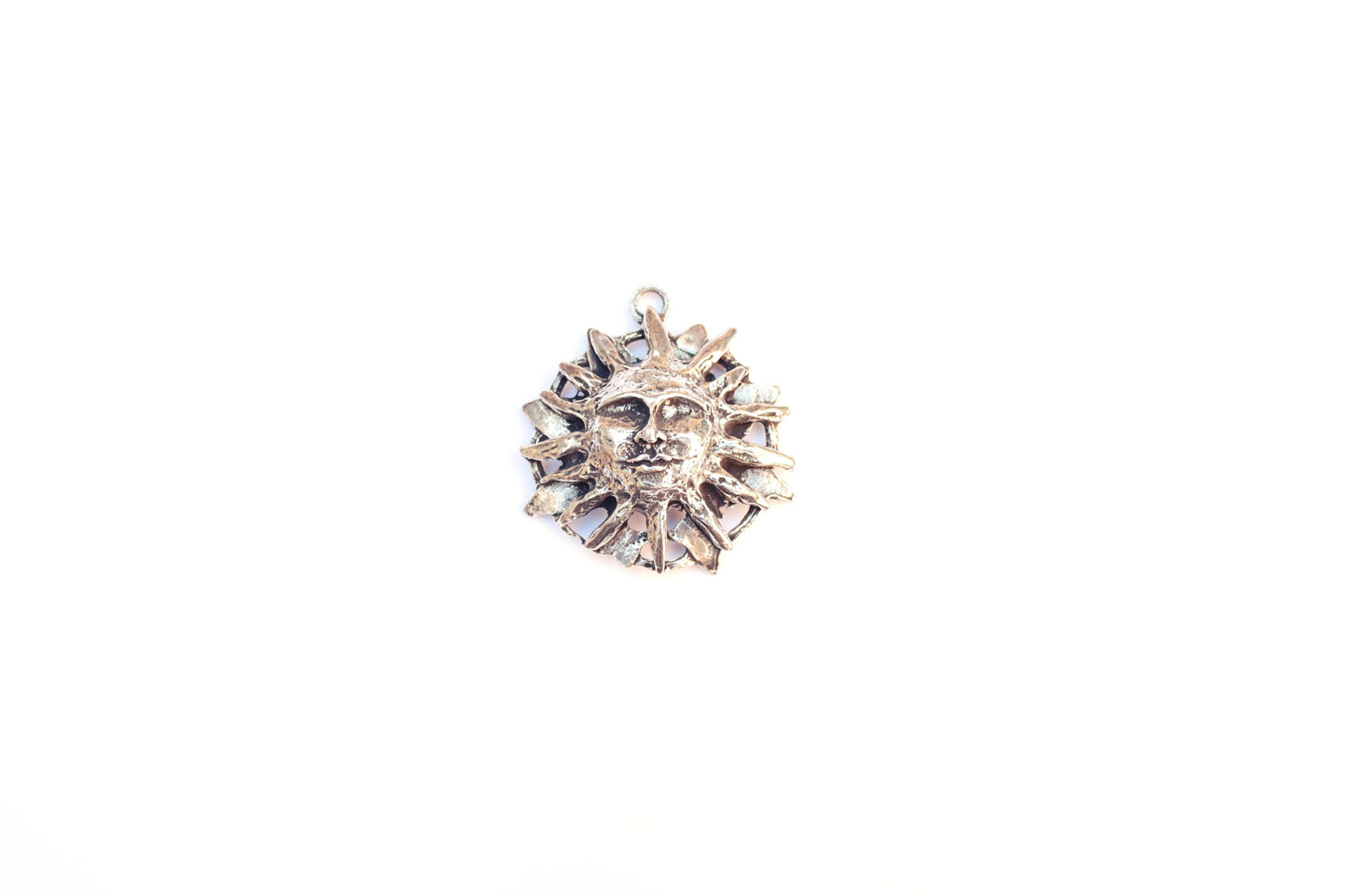 Gold Sun Pendant, Celestial Pendant, Celestial Jewelry, Planet Charm, Gold Pendant, Space Jewelry, Sunshine Charm, Statement Pendant, Solar