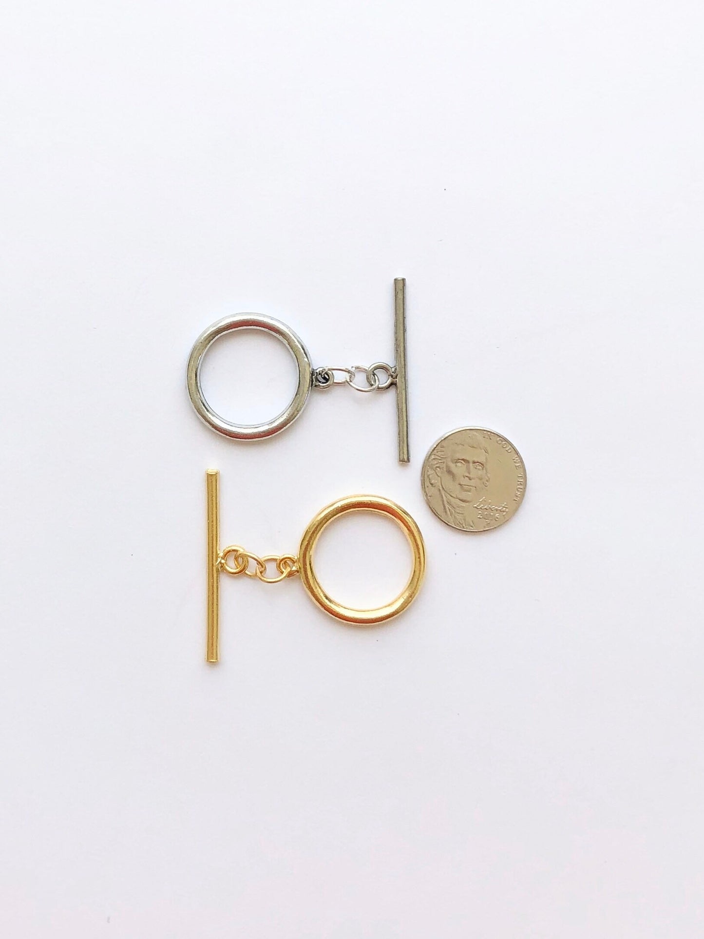 Toggle Clasp, Gold Clasp, Minimalist Toggle, Silver Toggle, Jewelry Design, Finding, Clasp, Silver Clasp, Large Toggle, Gold Toggle
