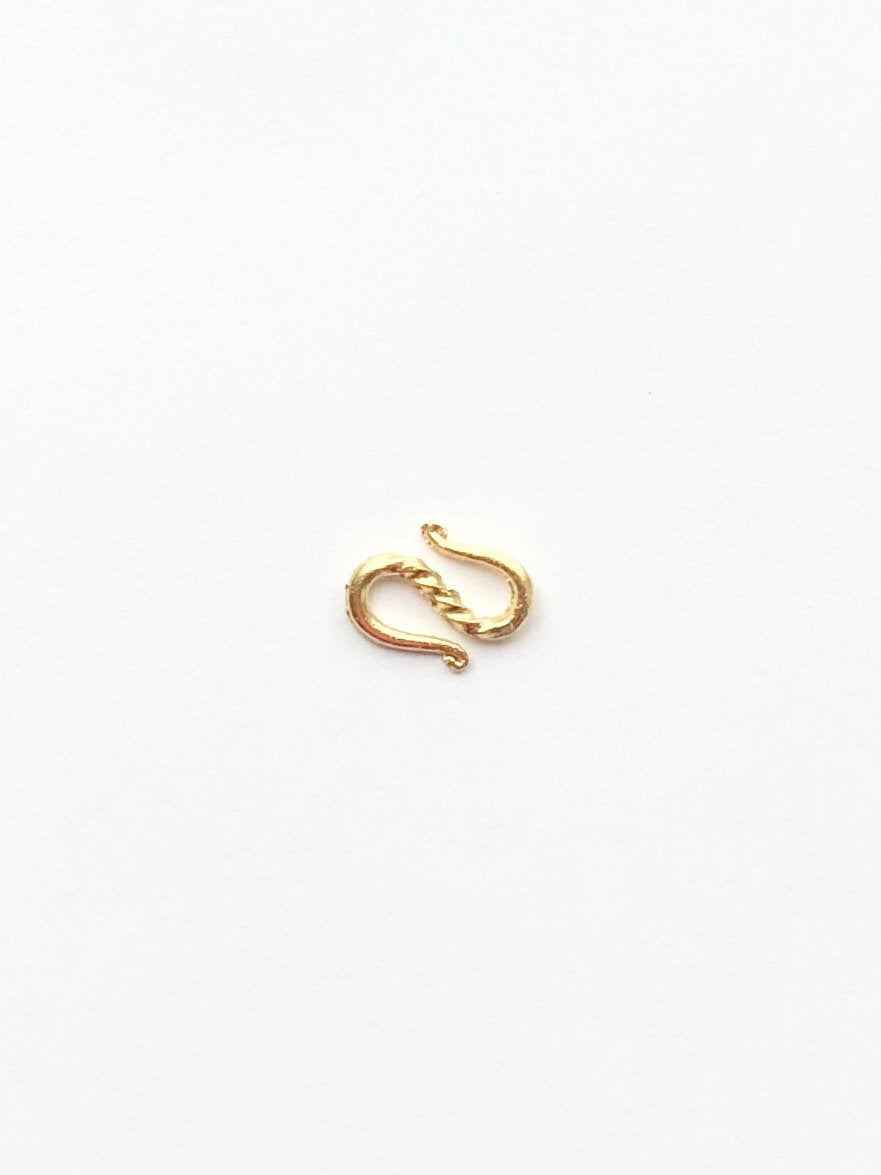 S Clasp, S Hook, Gold Clasp, Silver Clasp, Easy Clasp, Extender Clasp