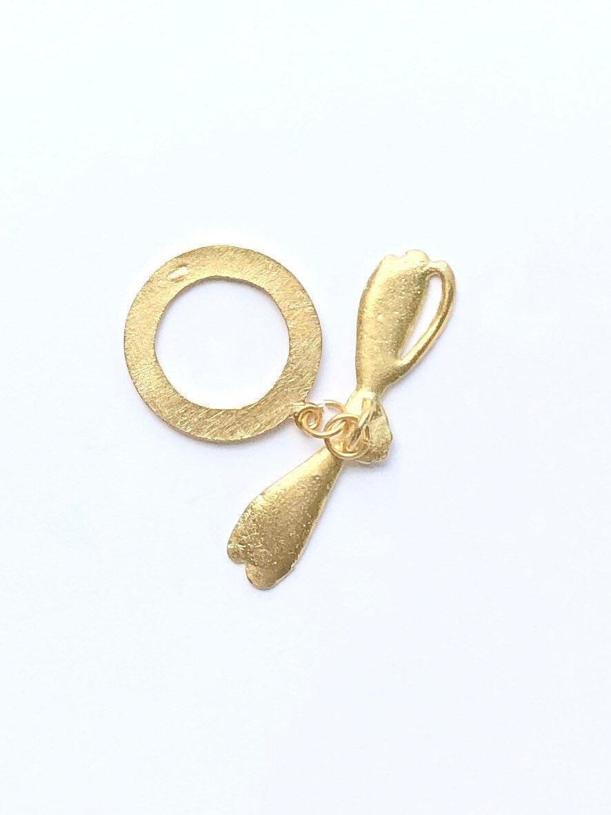 Dragonfly Toggle Clasp, Gold Toggle, Pewter Toggle, Dragonfly, Gold Clasp, Toggle Clasp, Britannium Clasp, Pewter, Gold Charm