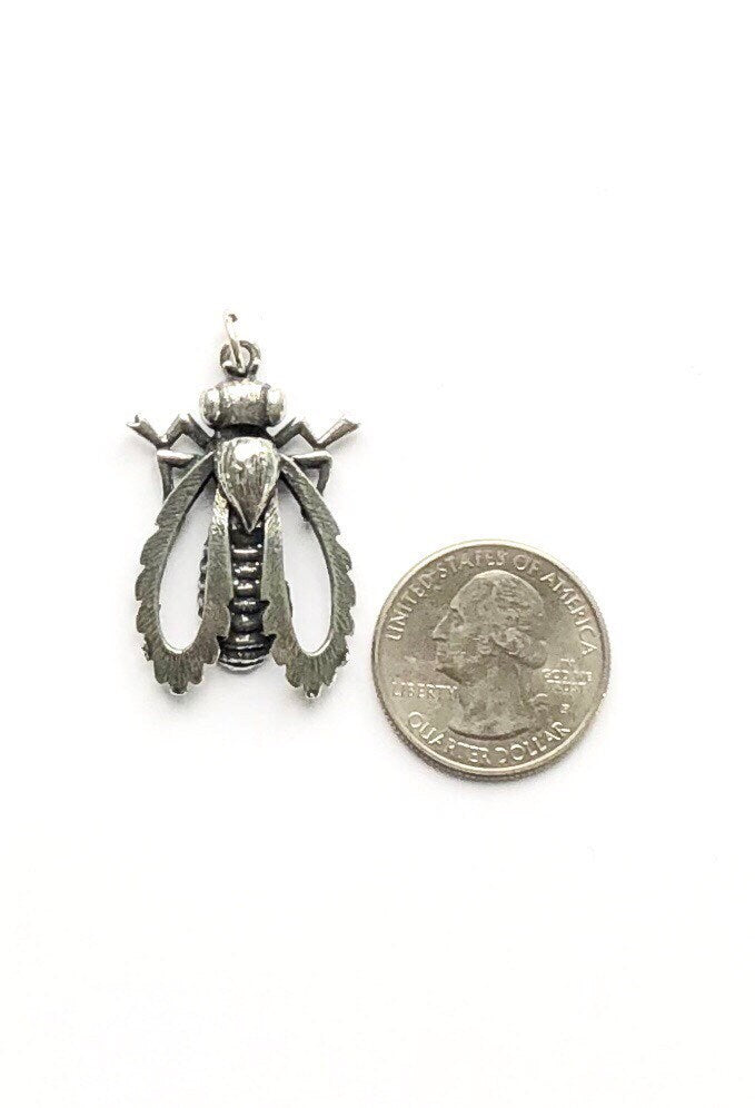 Bee Charm, Bumblebee, Queen Bee, Gold Charm, Silver Charm, Bee Pendant, Honeybee, Bumble Bee, Pewter Charm, Bee Pendant, Gold Bee