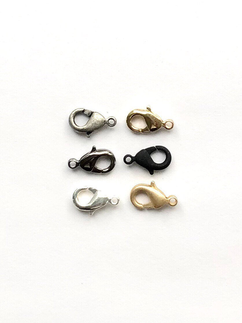 Lobster Clasp, Lobster Claw, Closure, Clasp, Jewelry Finding, Closure, Clip, Jewelry Design, Jewelry Making