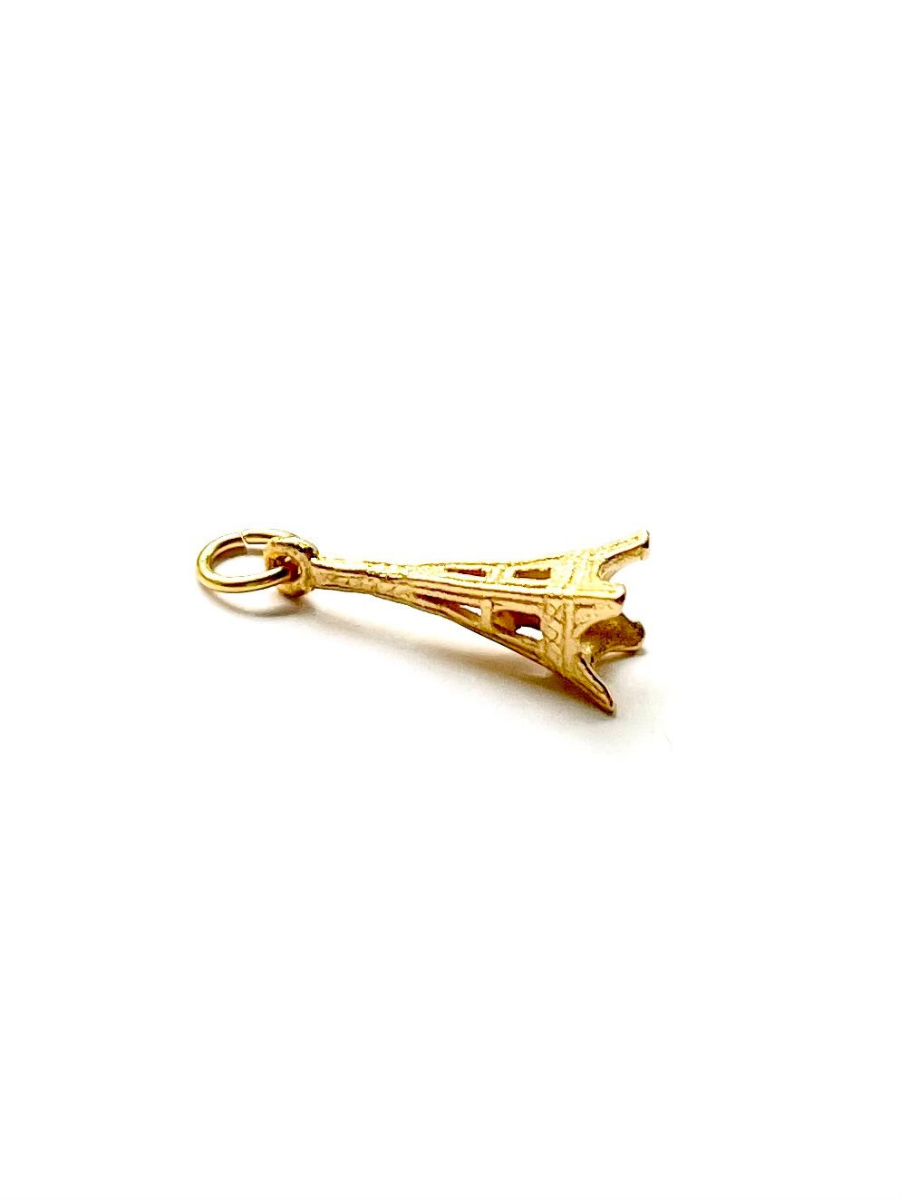 Eiffel Tower Charm, Paris Pendant, French Pendant, Paris Charm, French Jewelry, Pewter Charm, Gold Charm, Gold Eiffel Tower