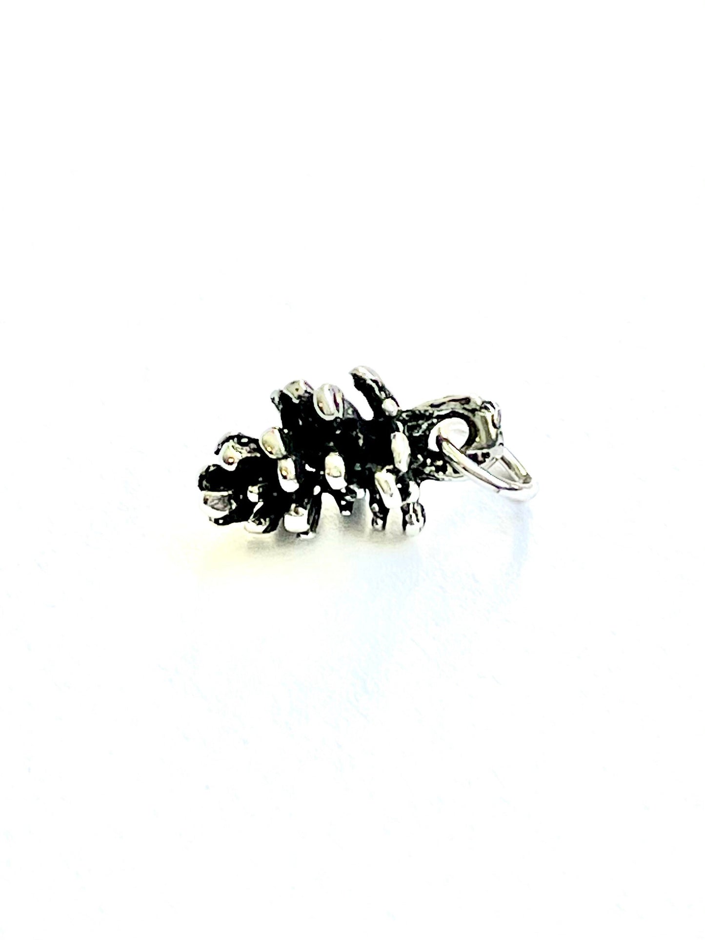 Pine Cone, Pinecone, Forest Charm, Silver Charm, Small Pine Cone, Silver Pine Cone, Charm Bracelet, Jewelry Making