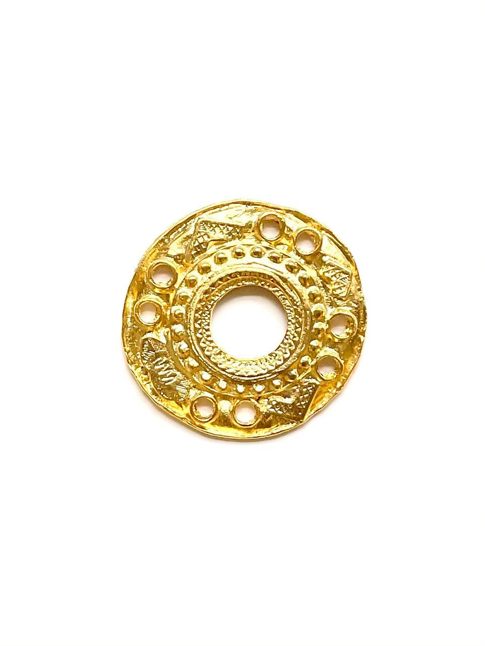 Gold Medallion Pendant, Coin Jewelry, Large Pendant, Gold Pendant, Statement Pendant, Jewelry Making, Disc Pendant, Coin Charm