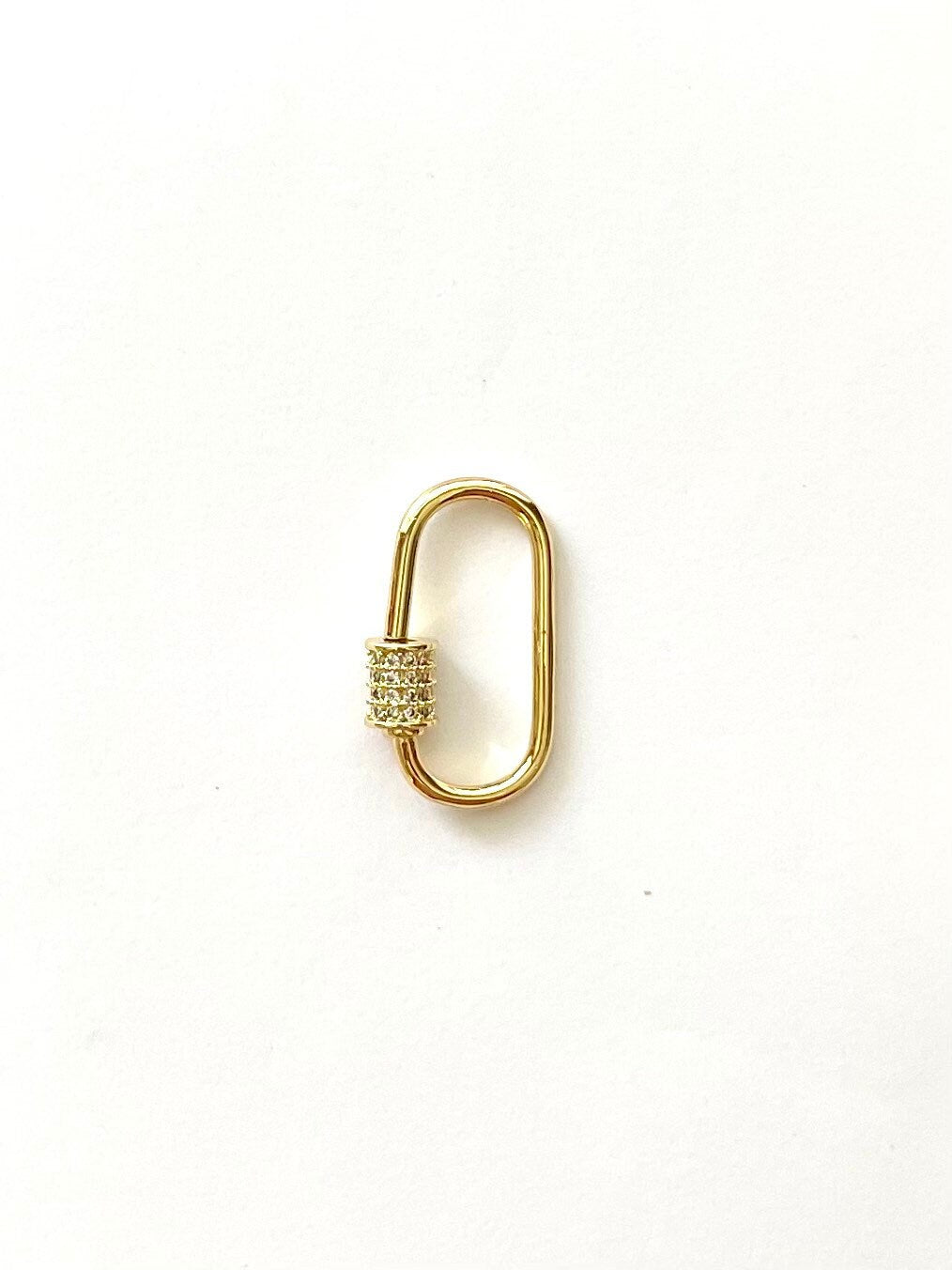 Carabiner Clasp, Hook Clasp, Pave Clasp, Sparkly Clasp, Trending Clasp, Oval Clasp, Fancy Clasp, Gold Clasp