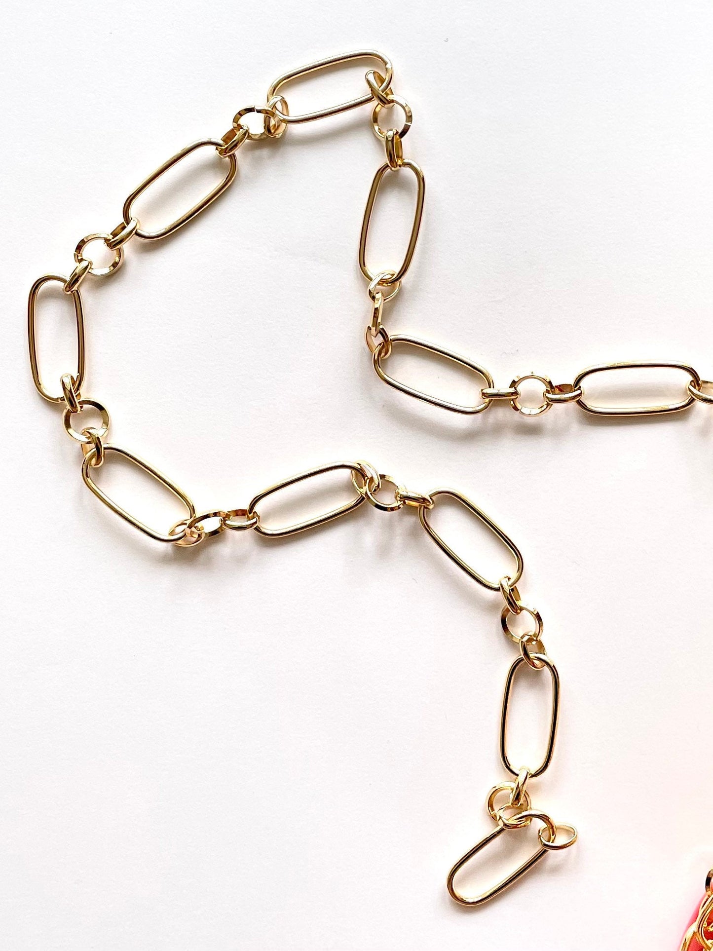 Chela Chain, Large Link Chain, Chain by the Foot, Bulk Chain, Gold Chain, Big Link Chain, Statement Chain, Wholesale Chain
