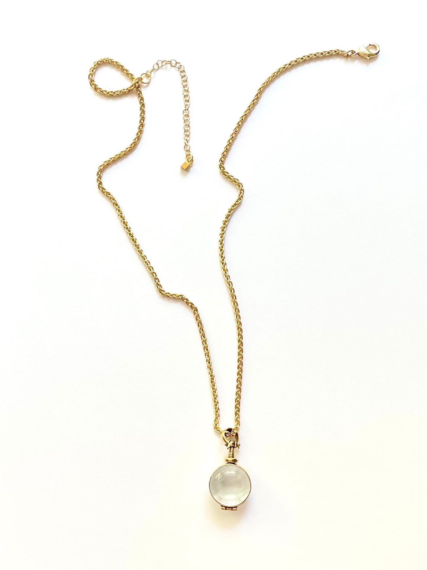 Locket Chain, Gold Chain, Adjustable Chain, Necklace for Locket, Necklace for Charms