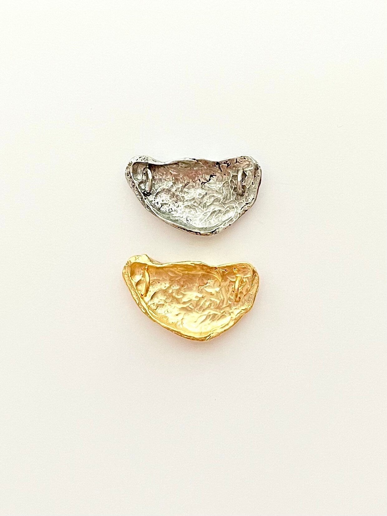 Omar the Oyster, Nautical Jewelry, Silver Oyster, Beach Jewelry, Oyster Pendant, Gold Oyster, Statement Pendant