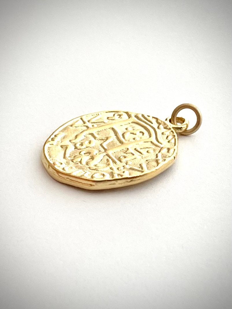 Greek Cross, Gold Cross, Gold Coin, Lion Coin, Silver Coin, Faux Coin, Celtic Cross