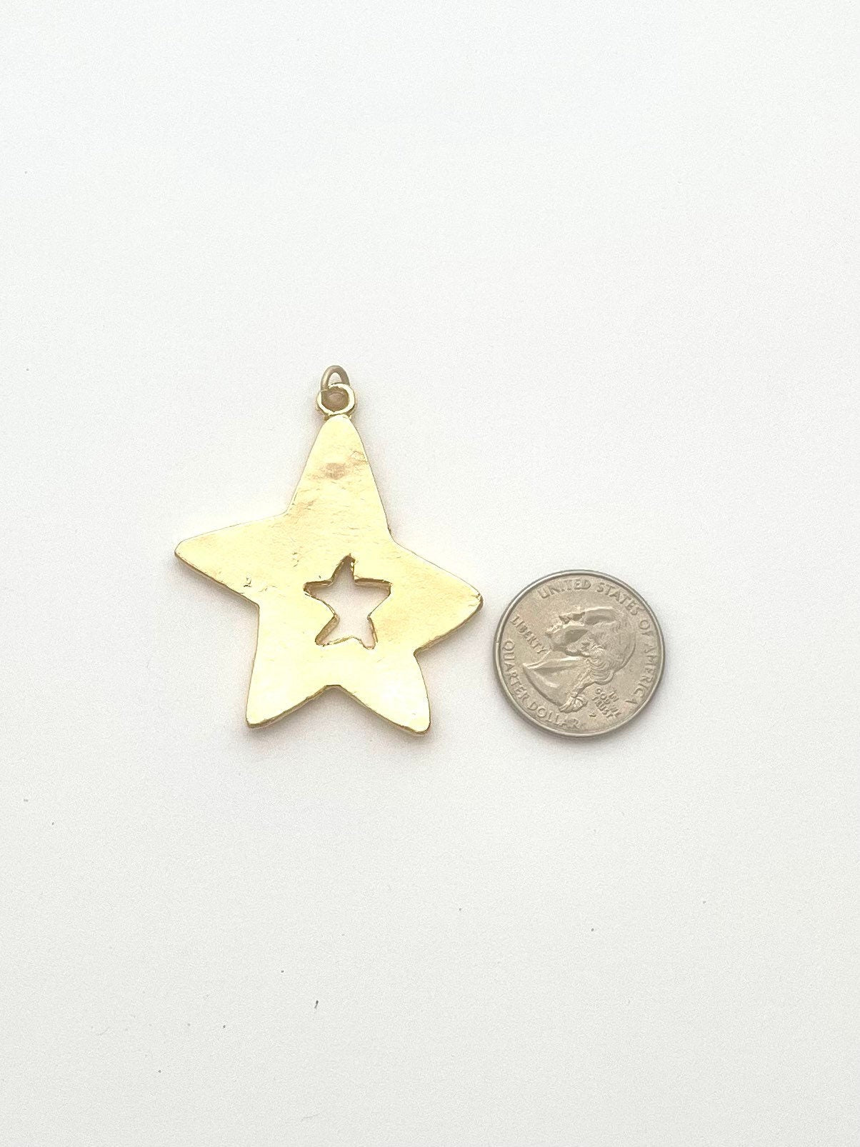 Star, Big Star, Star Pendant, Gold Star, Silver Star, Jewelry Making, Celestial Jewelry, Celestial Pendant