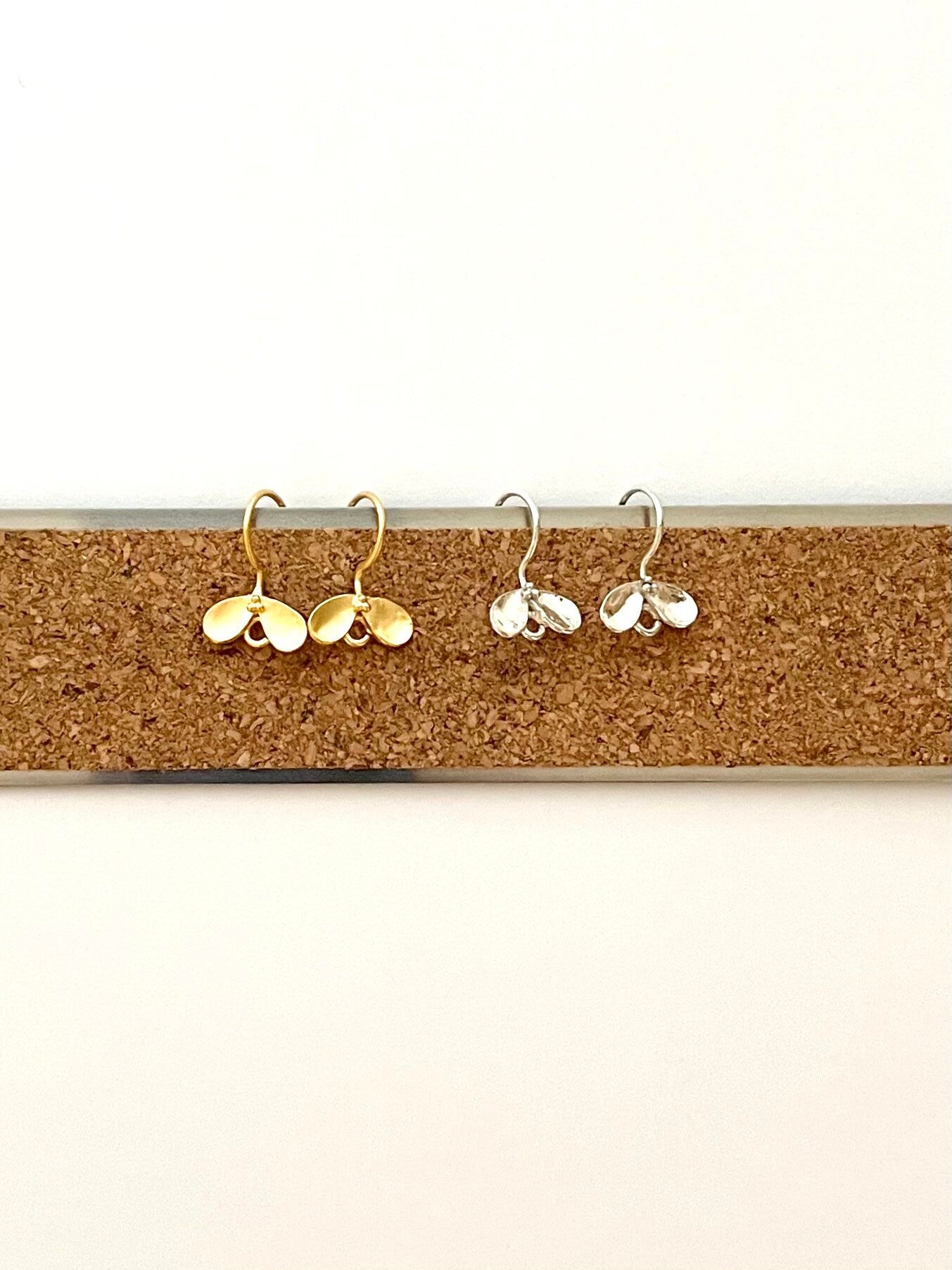 Flower Petal Earwire, Fancy Earwire, Gold Earwire, Silver Earwire, Original Earwire, Earring Design, Earring Making